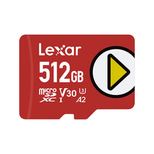 Lexar PLAY UHS-1 Micro SDXC Memory Card 512GB
