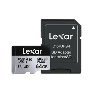 Lexar Professional SILVER PLUS microSDXC 64GB
