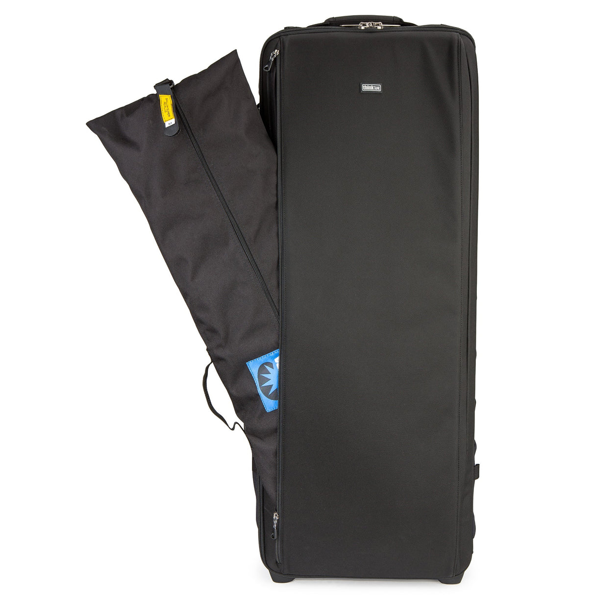 Large front pocket for reflectors on the Production Manager 50