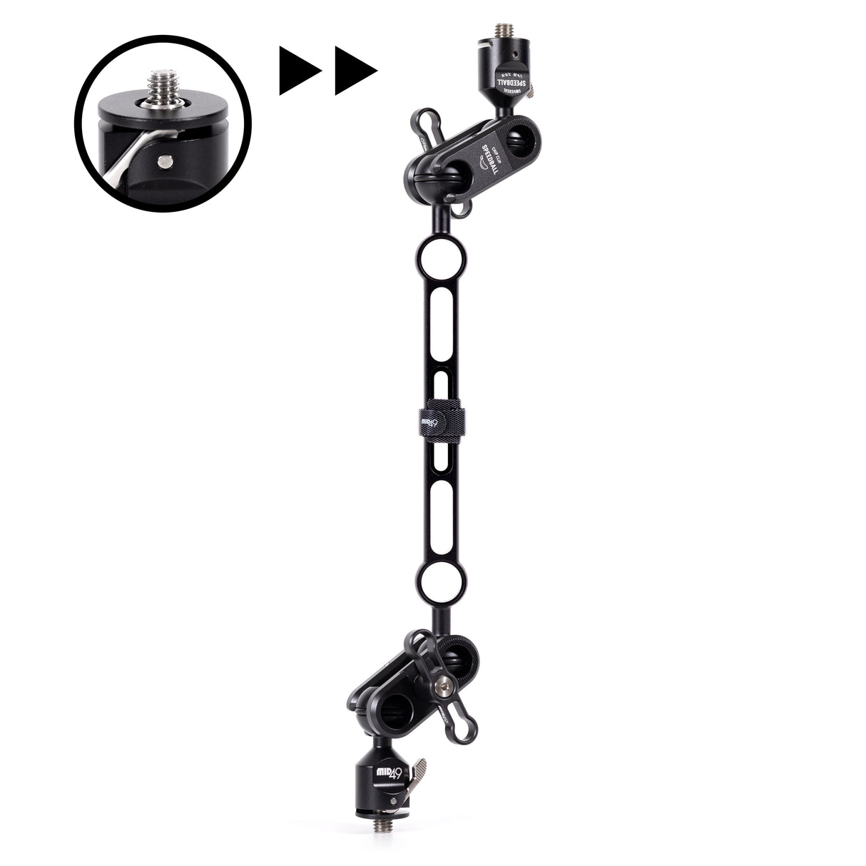 Universal Speedball Monitor Arm (9 Inch)
