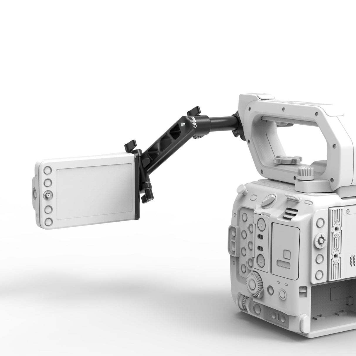 Canon 1/4-20 Striped Rosette 15mm Rod Clamp