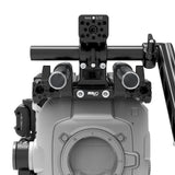 Top 15mm Rod Bracket (Sony Burano, Canon C400, Blackmagic PYXIS / URSA Cine LF)