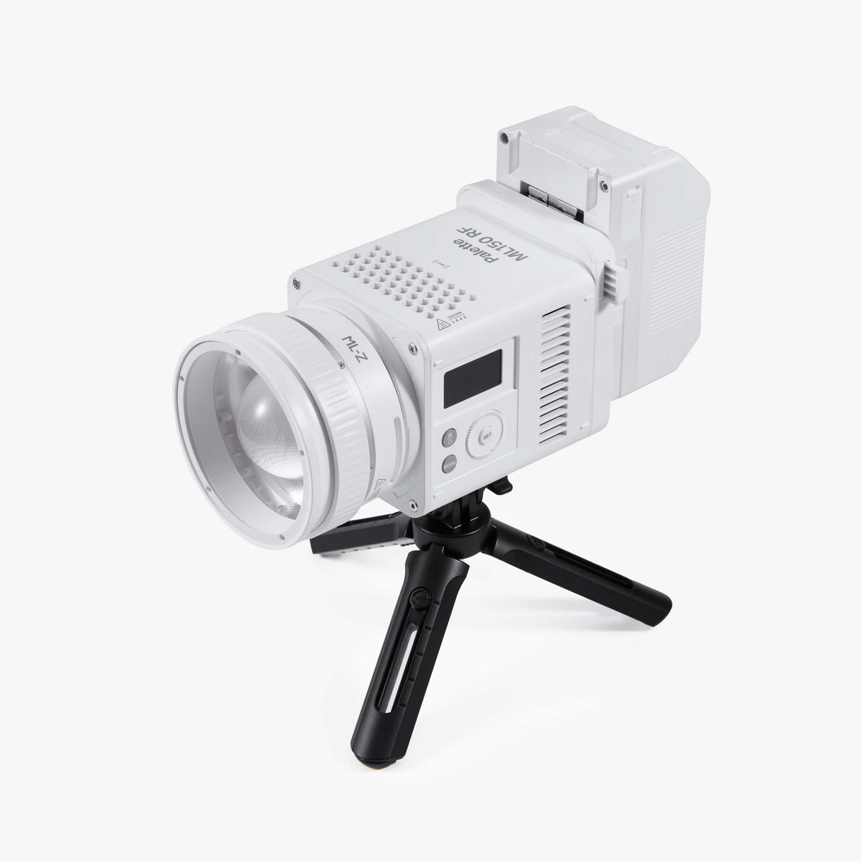 Godox ML150RF Palette LED light rear view showing power input and mounting