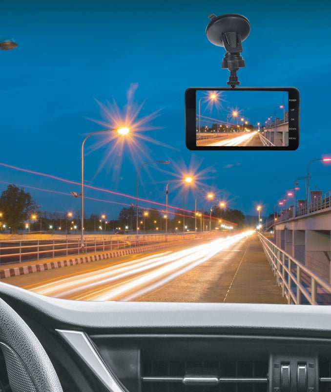 MNCD450 1080p Full HD Dash Camera w/4.0" LCD Screen