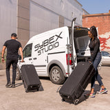 Think Tank Manager Series rolling cases on location