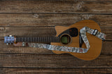 Moody Flower Guitar Strap