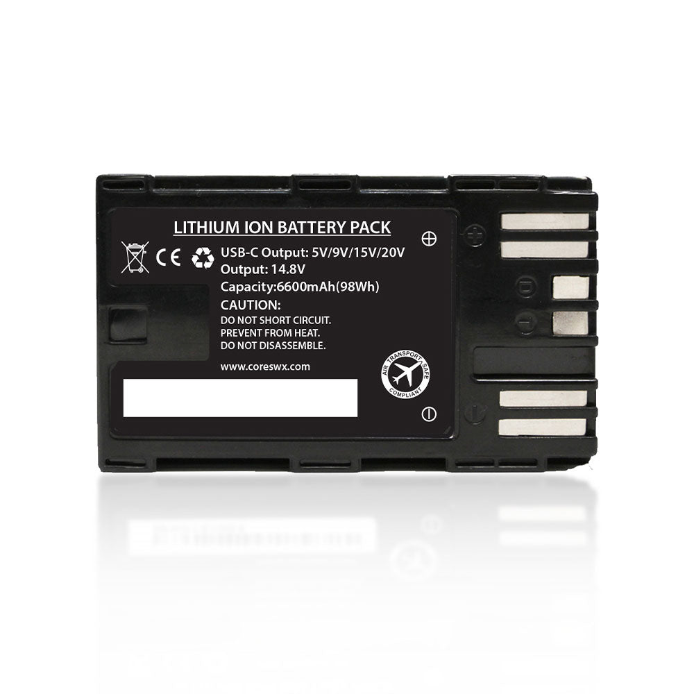 Core SWX NANO-C98X 14.8V Battery with D-Tap for Select Canon Camcorders