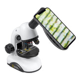 Certified Pre-Owned National Geographic 40x-640x Magnification Microscope with Smartphone Camera Adapter