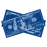 100x $100 New Series Los Angeles Blue Bills