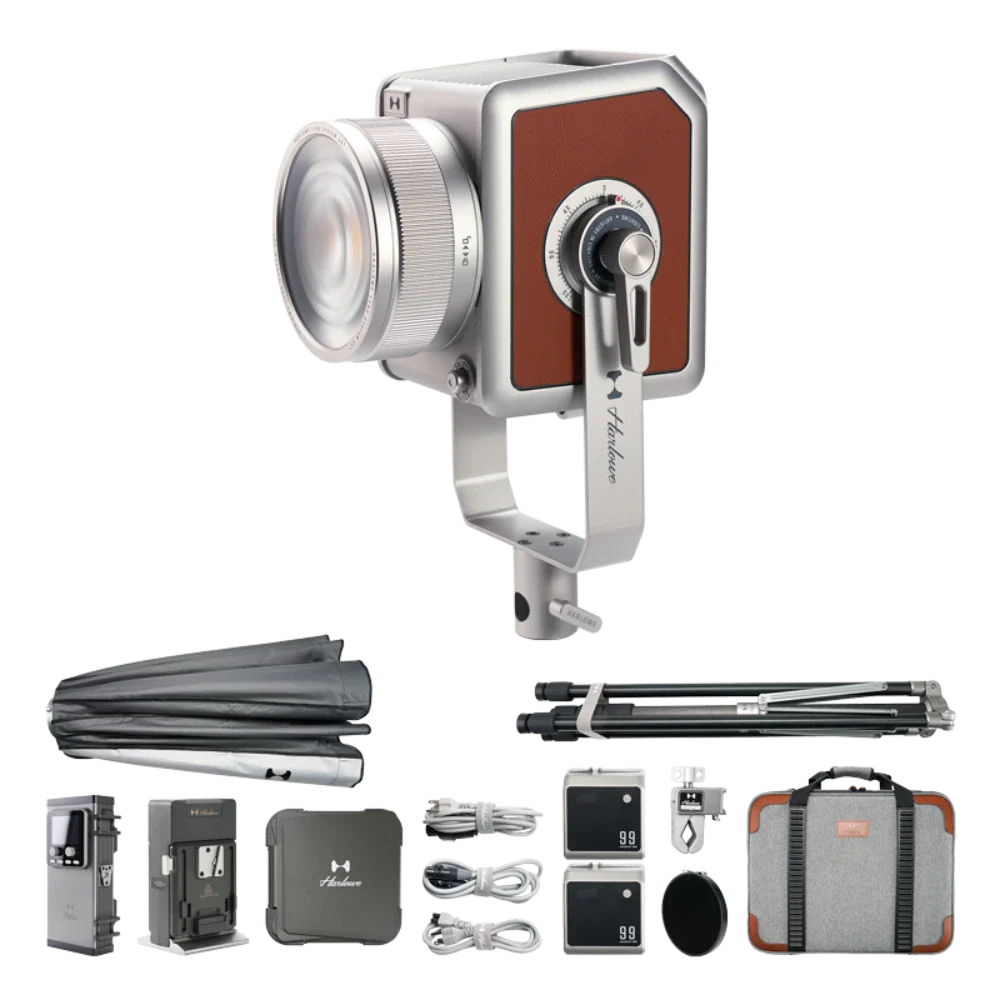 Pro 300W LED Bi-Color Studio Light Kit for Photo & Video