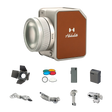 Hobolite Avant 100W Bi-Color LED lighting kit with barn doors, gels, diffuser, battery, cables, mount, and tripod.