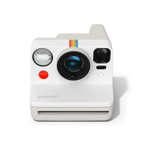 Polaroid Now Generation 3 instant camera in Pebble White