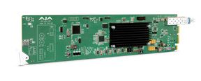 AJA openGear HDMI 2.0 to 12G-SDI Conversion with ST Transmitter