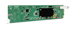 AJA openGear HDMI 2.0 to 12G-SDI Conversion with ST Transmitter