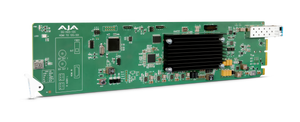 AJA openGear HDMI 2.0 to 12G-SDI Conversion with LC Transmitter