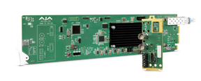 AJA 12G-SDI to HDMI 2.0 Conversion with LC Fiber Receiver