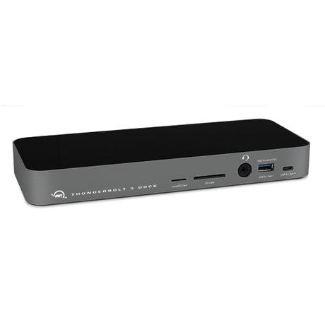 OWC 14-Port Thunderbolt 3 Dock w/Cable Windows/Mac Space Gray