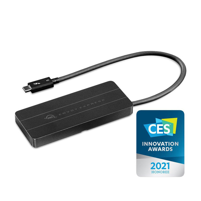OWC Envoy Express 4TB Thunderbolt 3 Bus-Powered Portable NVMe M.2 SSD