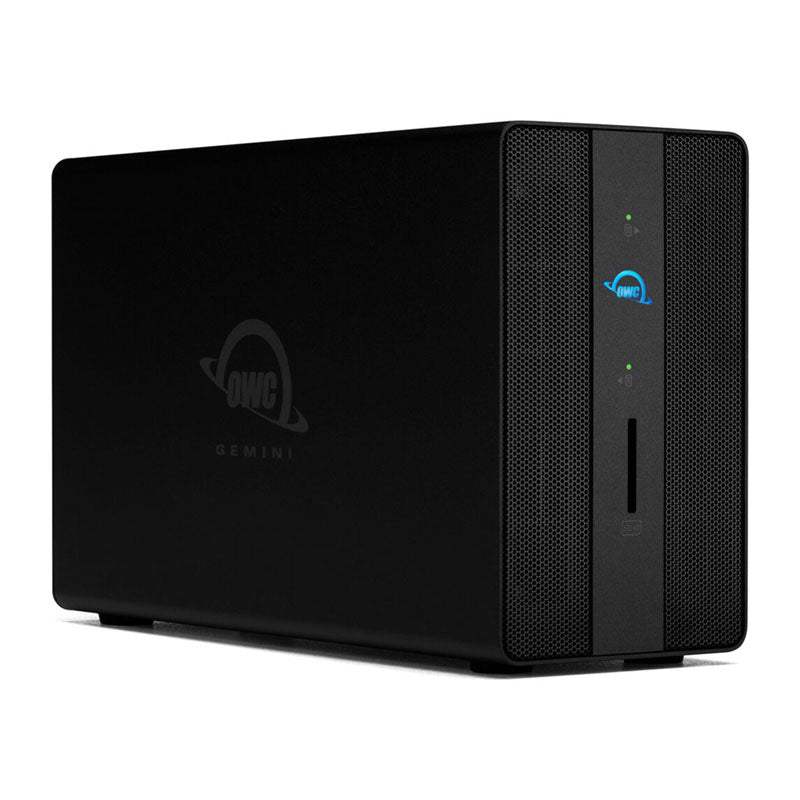 OWC Gemini Ultra X2 Thunderbolt Dock Dual-Drive RAID External Storage w/ SoftRAID