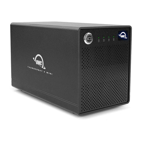 OWC 16TB ThunderBay 4 mini RAID 5 Four-Drive HDD External Thunderbolt 3 Storage Solution