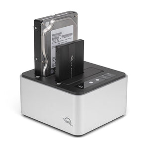 OWC Dual-Bay Drive Docking Solution 2.5-in and 3.5-in NVMe U.2 SATA Drives