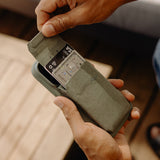 Mobile Wallet | Stand Wallet | Redwood | Fabric