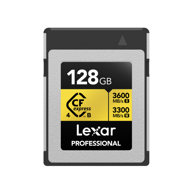 Lexar Professional GOLD CFexpress 4.0 Type B 128GB card