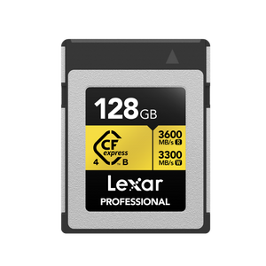 Lexar Professional GOLD CFexpress 4.0 Type B Card 128GB