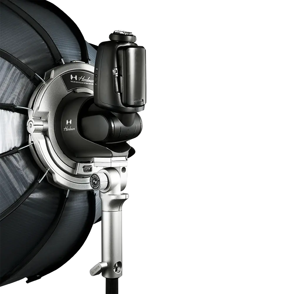 Harlowe Quick Release Softbox Mount Adapter for Strobe