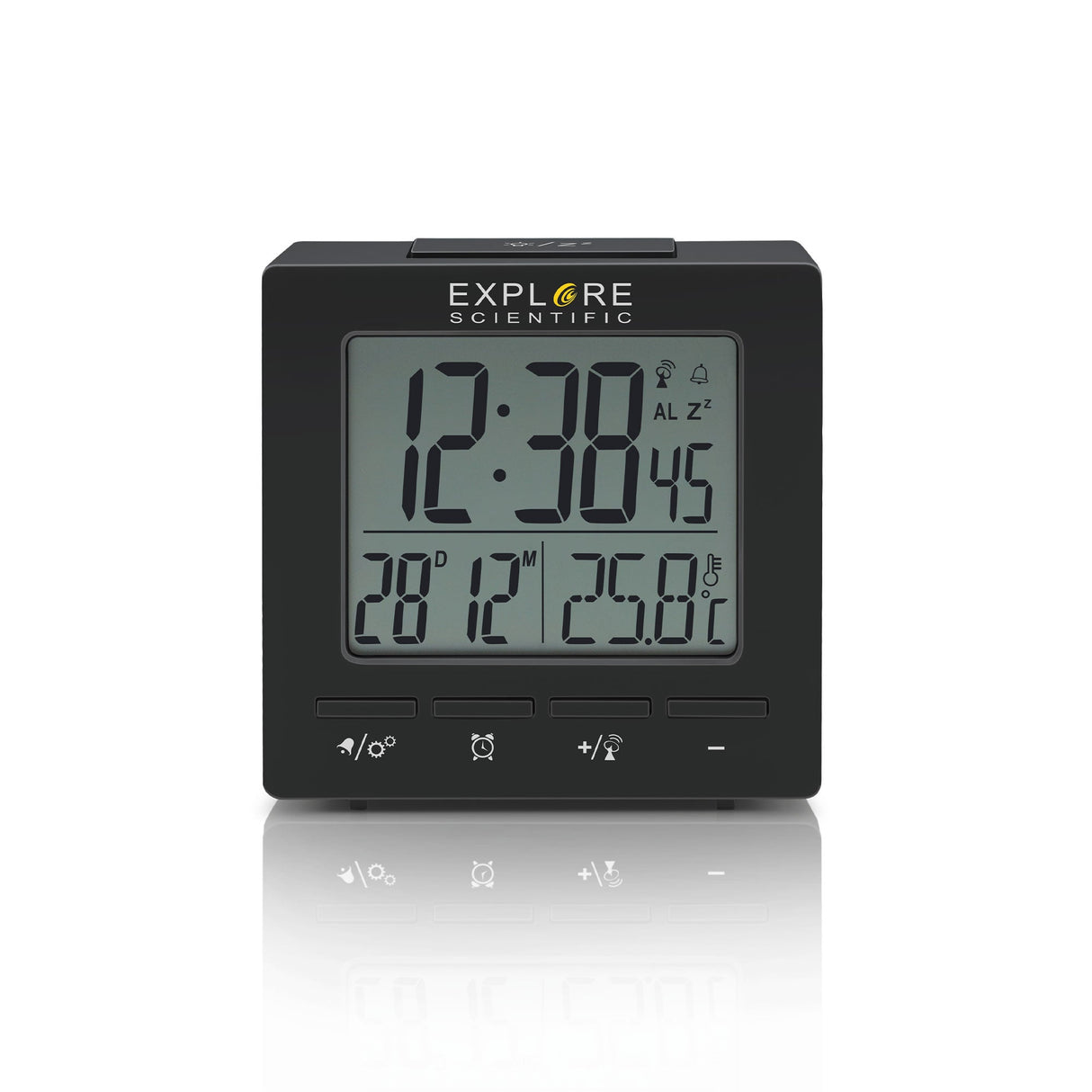 Compact Radio Controlled Alarm Clock