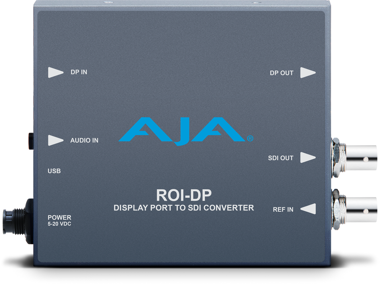 AJA DisplayPort to SDI with ROI scaling | AJA