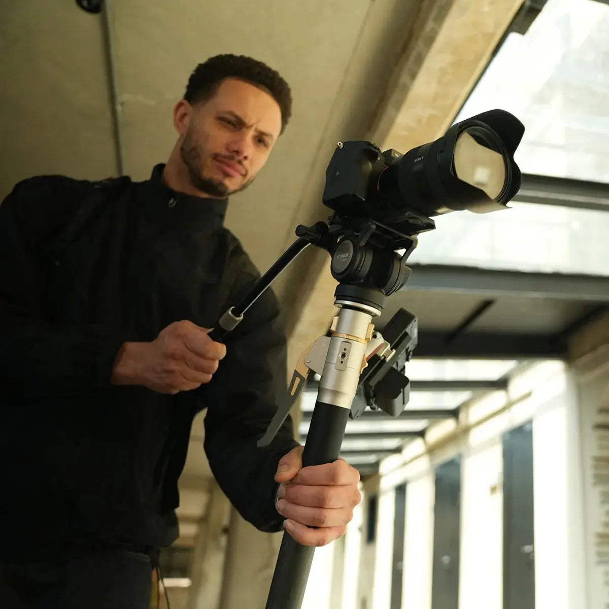 Rocket Quick Release Carbon Fiber Monopod for Photography & Video