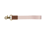 Solid-Colored Wristlet Keychain