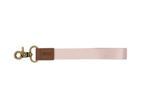 Solid-Colored Wristlet Keychain