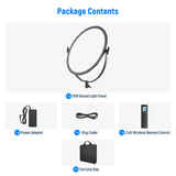 NEEWER NL-360ARC 18" 70W Ultra Thin Bi-Color Round LED Light