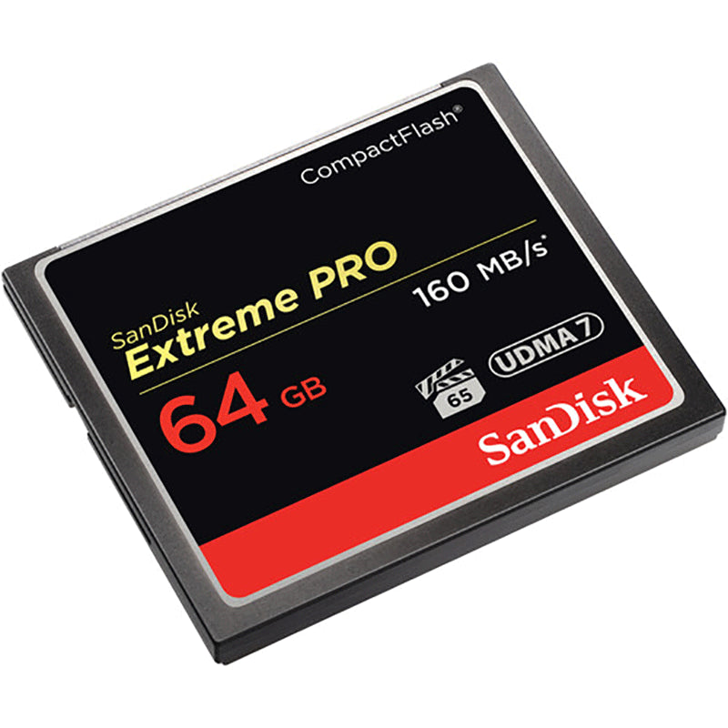 SanDisk Extreme Pro CompactFlash Memory Card 160 Mbps 64GB