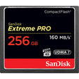 SanDisk Extreme Pro CompactFlash Memory Card 160 Mbps 256GB