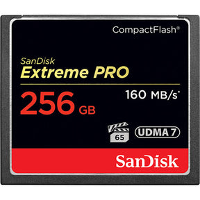 SanDisk Extreme Pro CompactFlash Memory Card 160 Mbps 256GB