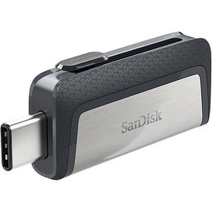 SanDisk Ultra Dual Flash Drive Type C USB 3.1 High-Speed Performance 128GB