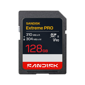 SanDisk Extreme Pro SDXC Memory Card UHS-II V90 128GB