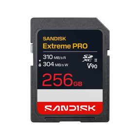 SanDisk Extreme Pro SDXC Memory Card UHS-II V90 256GB