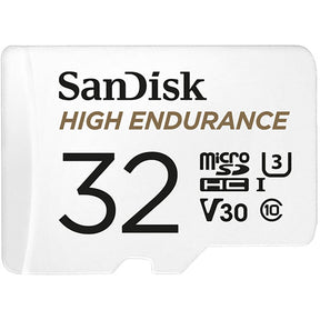 SanDisk High Endurance MicroSDHC U3 V30 C10 Full HD recording w/Adapter 32GB