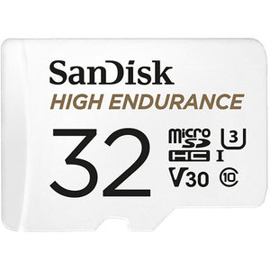 SanDisk High Endurance MicroSDHC U3 V30 C10 Full HD recording w/Adapter 32GB