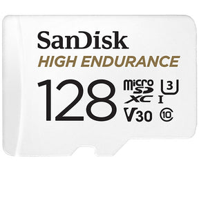 SanDisk High Endurance MicroSDXC U3 V30 C10 Full HD recording w/Adapter 128GB