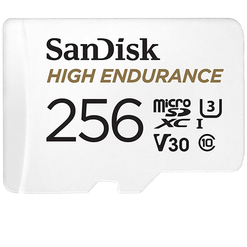 SanDisk High Endurance MicroSDXC U3 V30 C10 Full HD recording w/Adapter 256GB