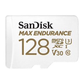 SanDisk MAX Endurance MicroSDXC U3 V30 C10 Full HD recording w/Adapter 128GB