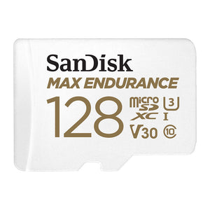 SanDisk MAX Endurance MicroSDXC U3 V30 C10 Full HD recording w/Adapter 128GB