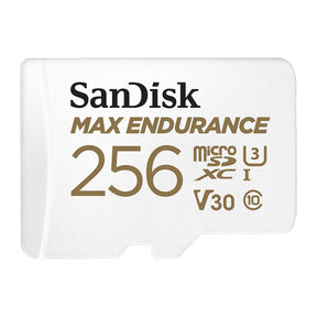 SanDisk MAX Endurance MicroSDXC U3 V30 C10 Full HD recording w/Adapter 256GB