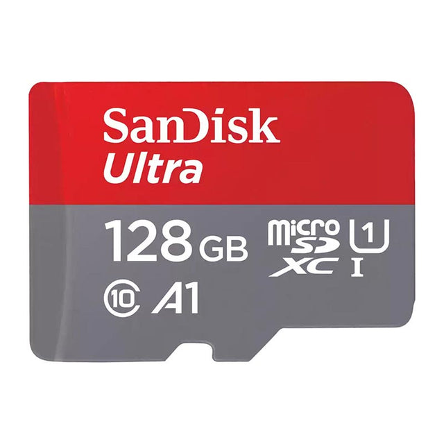 SanDisk Ultra microSDHC Memory Card C10 UHS U1 A1 Card W/Adapter 128GB