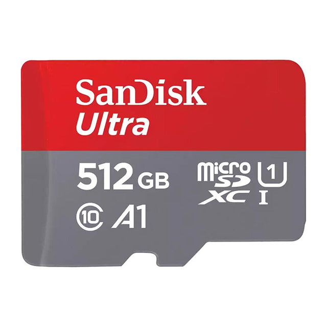 SanDisk Ultra microSDHC Memory Card C10 UHS U1 A1 Card W/Adapter 512GB